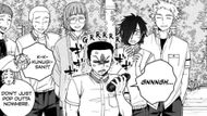 The first-year Captains as seen in the manga (Image Source: K Manga)